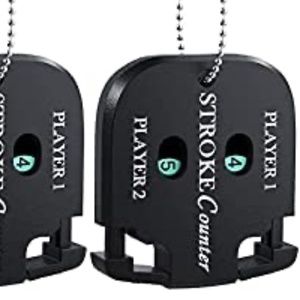 Vibit Golf Score Shot Stroke Counter Clicker with Dial Resetting Tool/Ke…